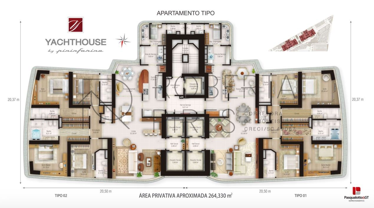 Apartamento Edificio Yachthouse Residence – foto 2