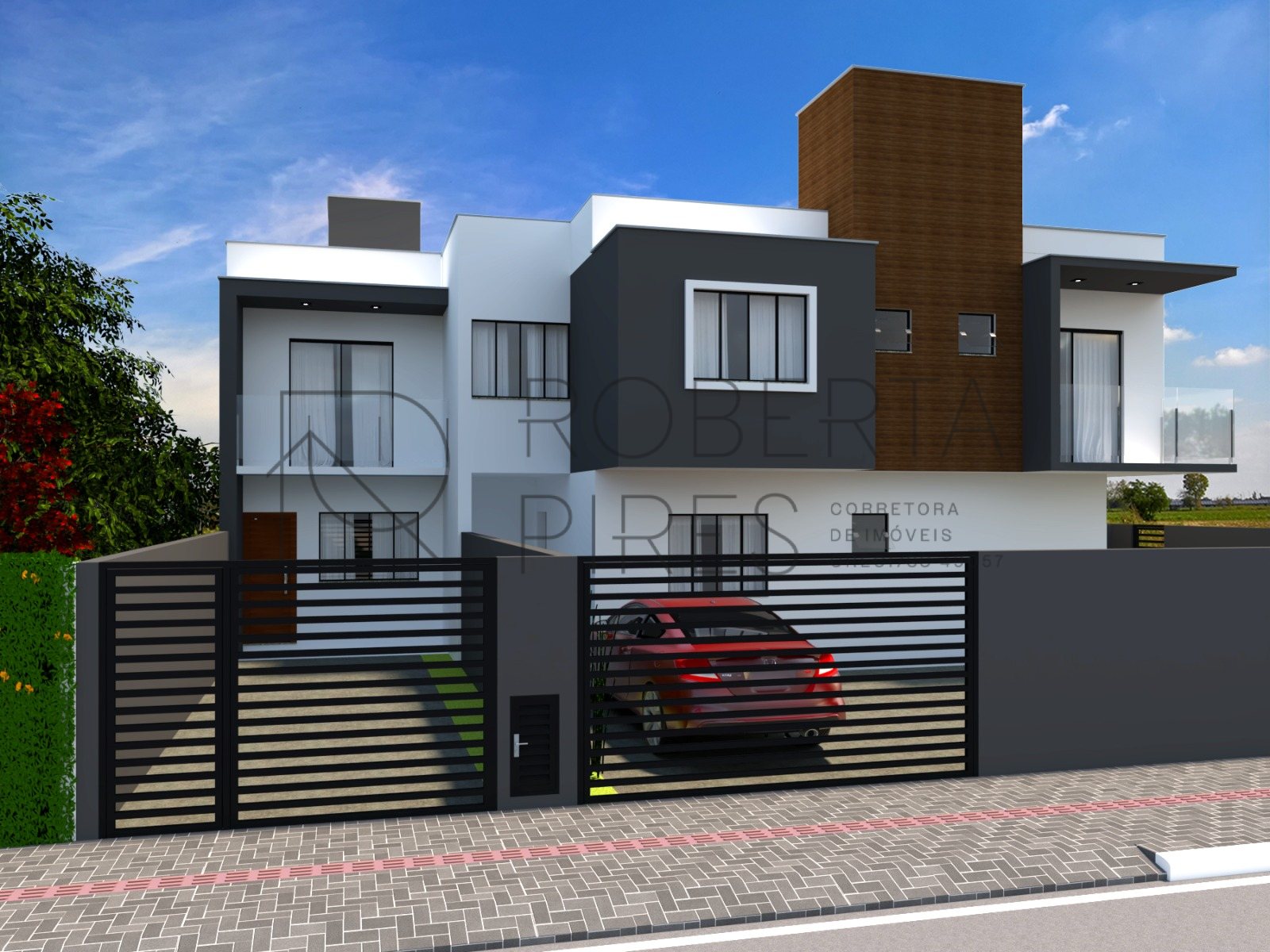 Sobrado geminado na planta – foto 3